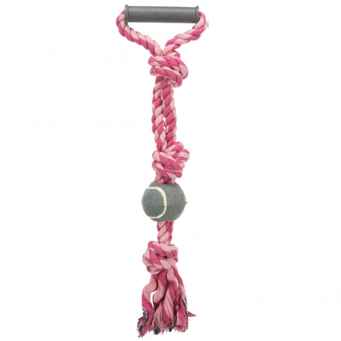 Trixie Speeltouw met Tennisbal - 50 cm