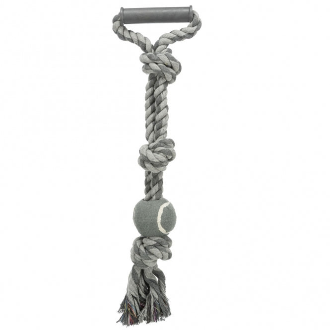 Trixie Speeltouw met Tennisbal - 50 cm
