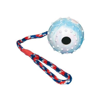 Trixie Natuurrubberbal aan Koord - 6 cm / 30 cm