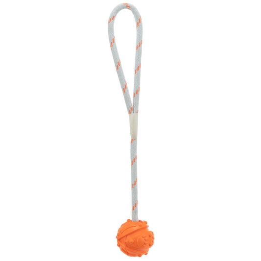 Trixie Natuurrubberbal aan Band, drijvend - 4,5 cm