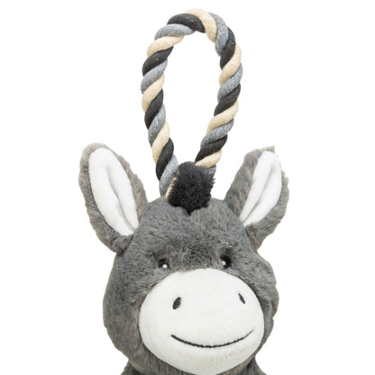 Trixie Ezel van Pluche en Touw - 66 cm