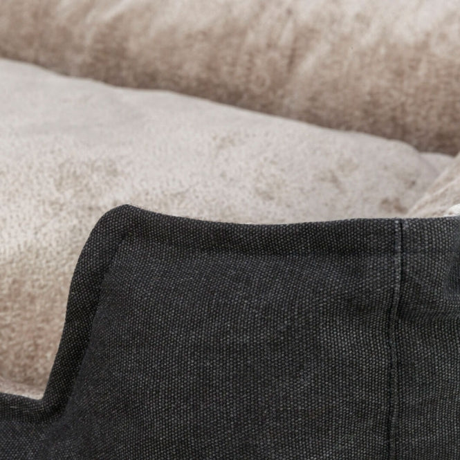 Trixie BE NORDIC bed Föhr - zwart/zand - 80 × 60 cm