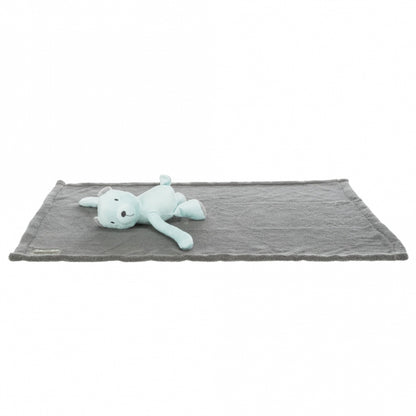 Trixie Junior Knuffel-Set - grijs/mint