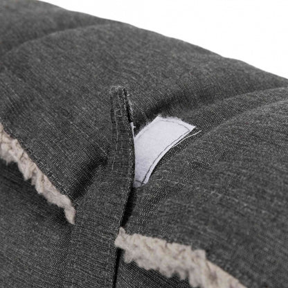 Trixie reisdeken Bendson - donkergrijs/lichtgrijs - 100 × 65 cm