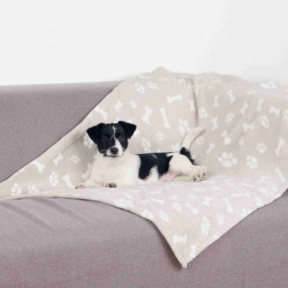 Trixie Deken Kenny - Beige - 100 × 75 cm
