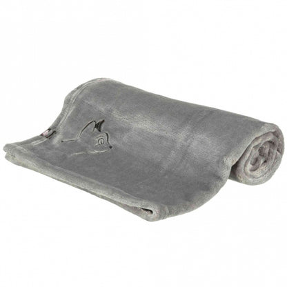 Trixie Deken Nilay - grijs - 90 × 70 cm