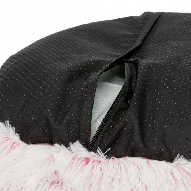 Trixie bed Harvey - rond - wit-roze / 50 cm