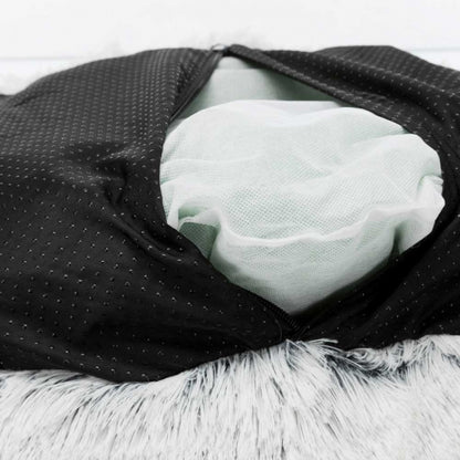 Trixie bed Harvey - rond - wit-zwart / 50 cm