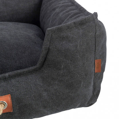 Trixie BE NORDIC bed Föhr - Zwart - 100 × 80 cm