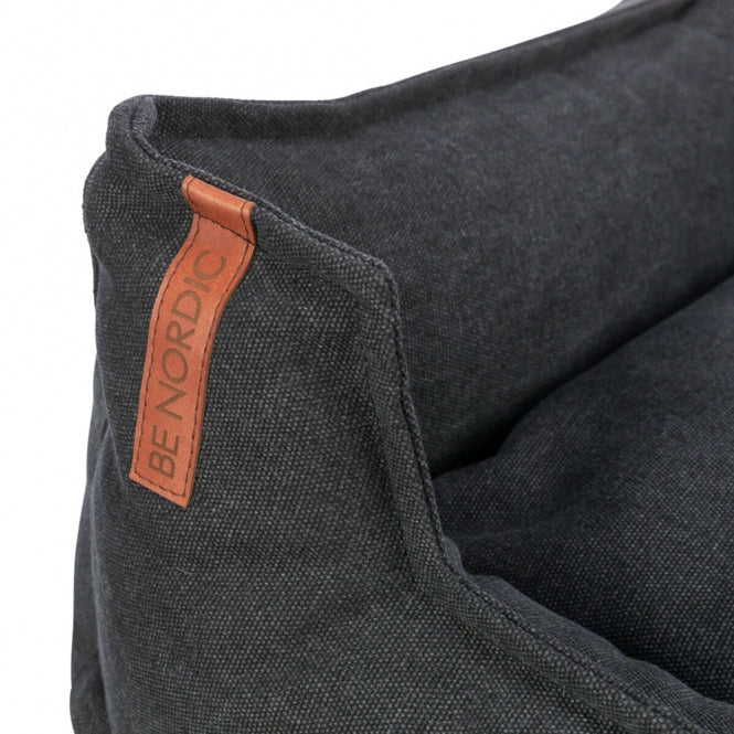 Trixie BE NORDIC bed Föhr - Zwart - 100 × 80 cm