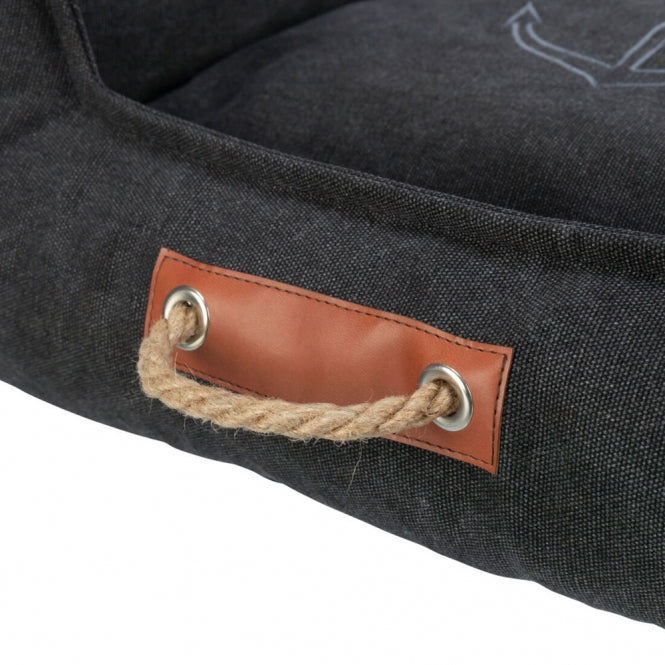 Trixie BE NORDIC bed Föhr - Zwart - 60 × 50 cm