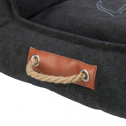 Trixie BE NORDIC bed Föhr - Zwart - 80 × 60 cm