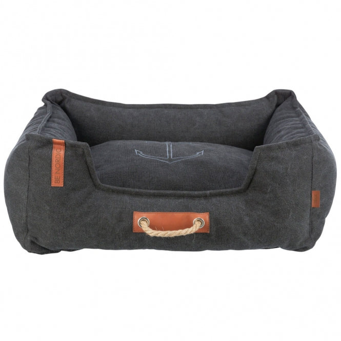 Trixie BE NORDIC bed Föhr - Zwart - 100 × 80 cm