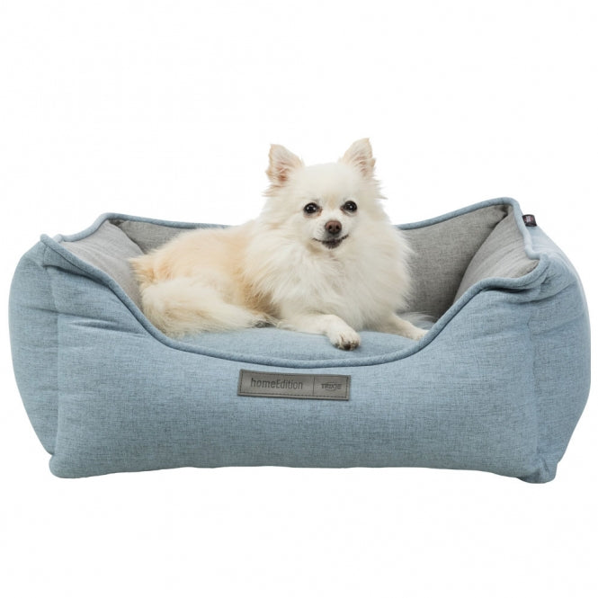 Trixie bed Lona - Lichtblauw/Grijs - 60 x 50 cm