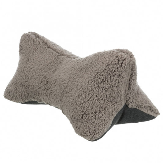 Trixie Bendson kussen - 40 x 22 cm - lichtgrijs/donkergrijs