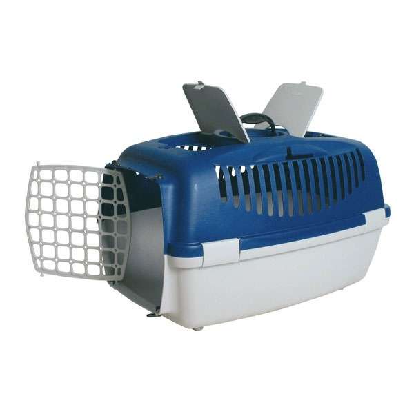 Trixie Transportbox Capri III - lichtgrijs/donkergrijs