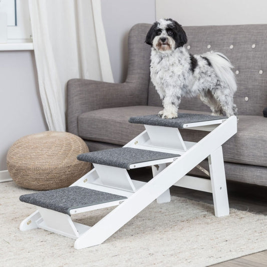 Trixie oprijplaat met uitklapbare treden - 44 × 46 × 106 cm