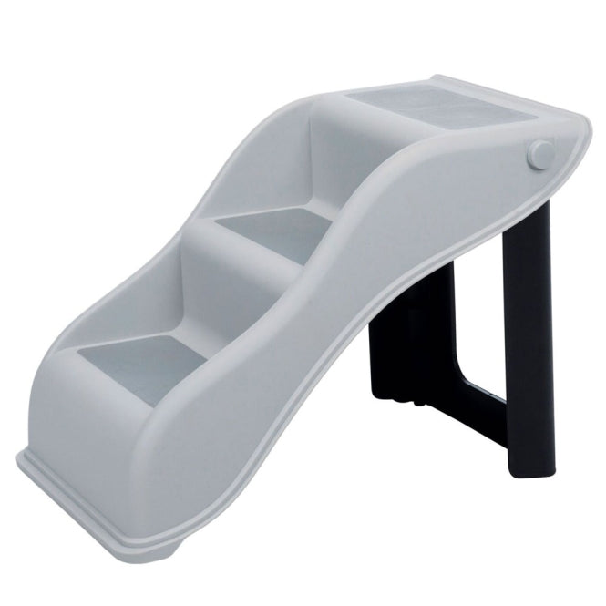 Trixie - Kunststof trap - Lichtgrijs