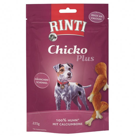 Rinti Chicko Plus Kippenpoten met Calciumbone - 225 g