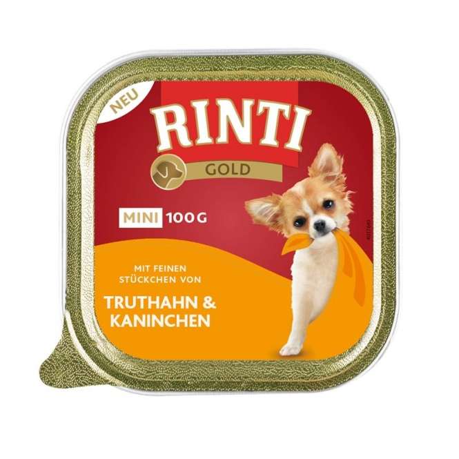 RINTI Gold mini Kalkoen & Konijn - 100 g