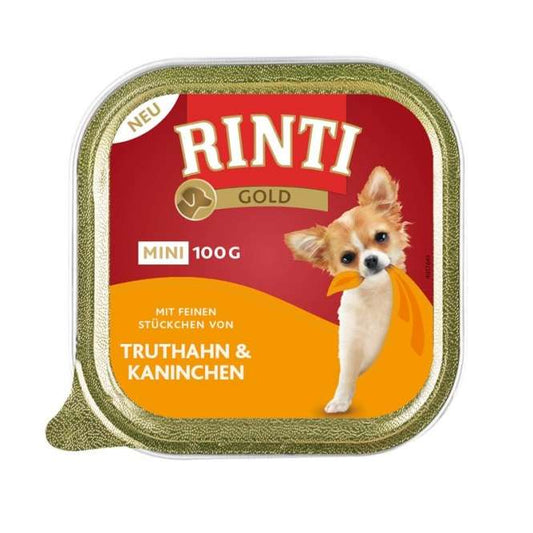 RINTI Gold mini Kalkoen & Konijn - 100 g