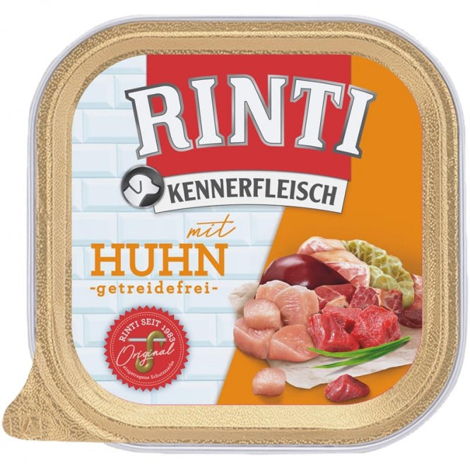 Rinti Schaaltje Kennerfleisch met Kip - 300 g