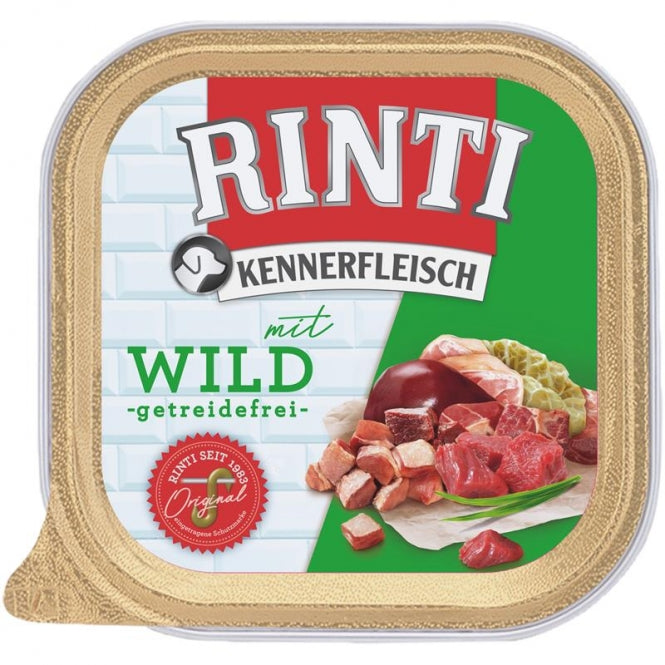 Rinti Schaaltje Kennerfleisch met Wild - 300 g