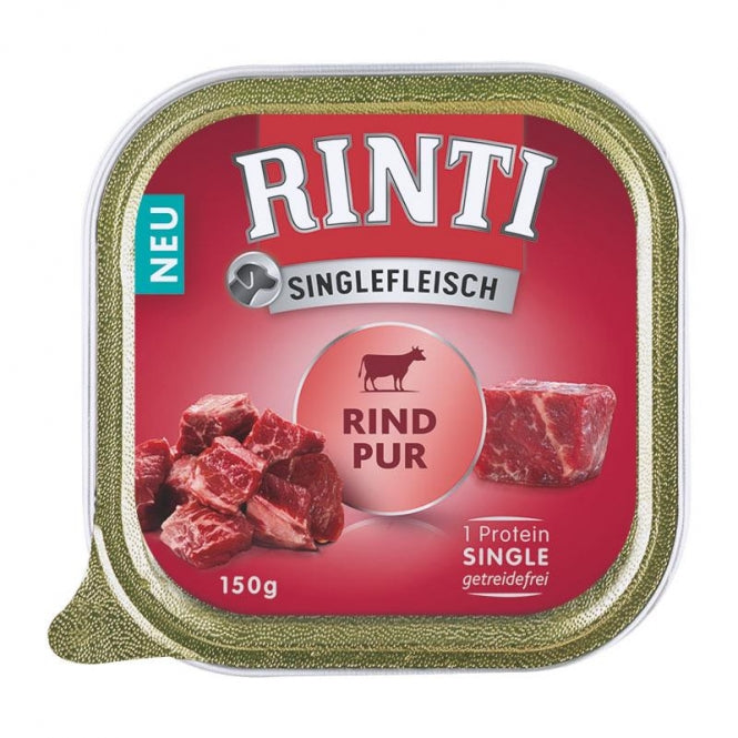 Rinti Schaaltje Singlefleisch Rund Puur - 150 g