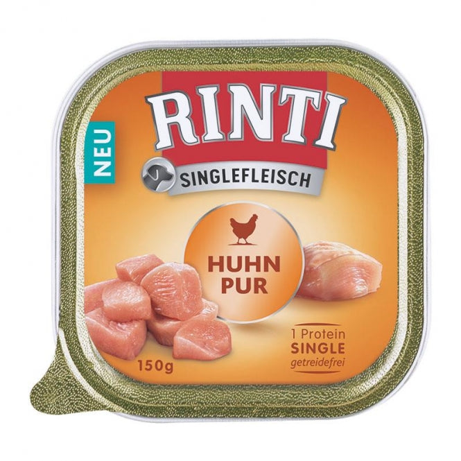 Rinti Schaaltje Singlefleisch Kip Puur - 150 g