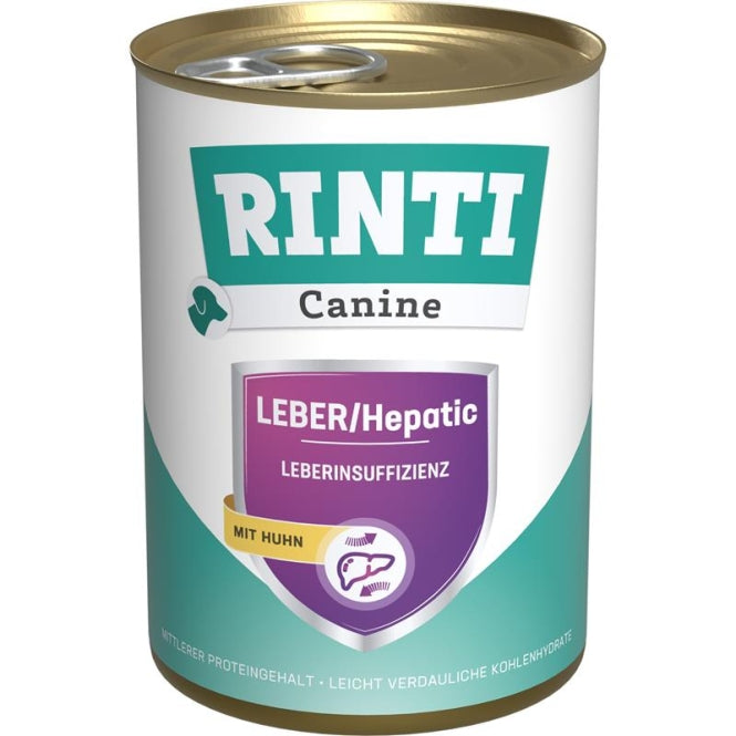 Rinti Canine Hepatic Lever met Kip - 400 g