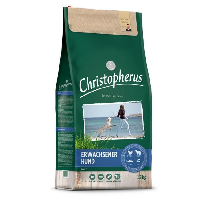Christopherus Volwassen Hond Gevogelte, Lam, Ei & Rijst - 12 kg