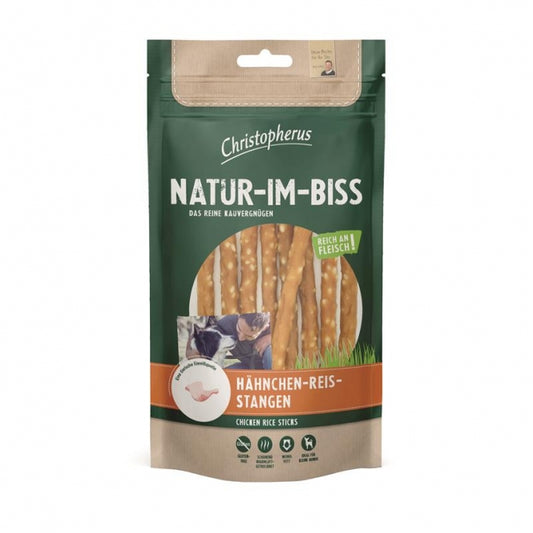 Christopherus Snack Kip-Rijst Sticks - 70 g