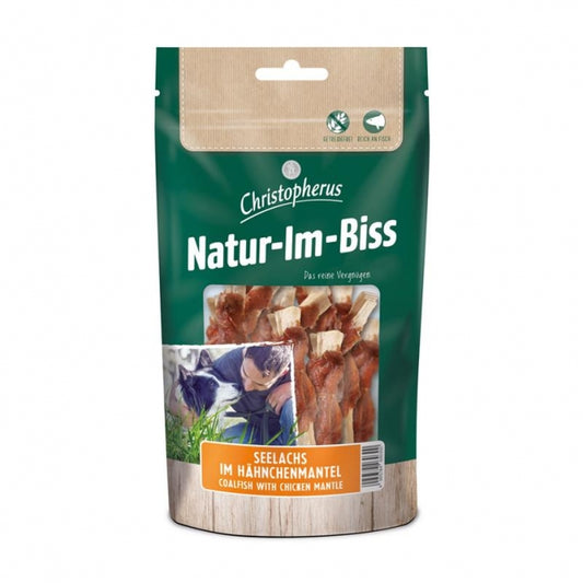 Christopherus Snack Zalmkoek in Kipmantel - 70 g