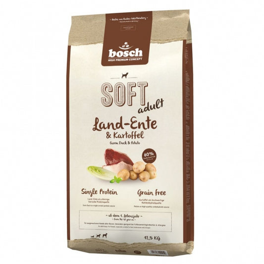 Bosch Soft Land-Eend & Aardappel - 12,5 kg