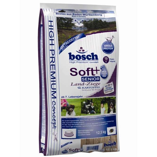 Bosch Soft Senior Geit & Aardappel - 12,5 kg