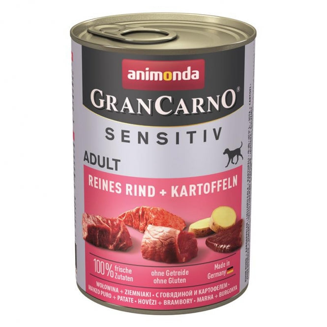 Animonda GranCarno Adult Sensitive Rund & Aardappel - 400g