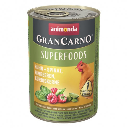 Animonda GranCarno Adult Superfood Kip & Spinazie - 400g