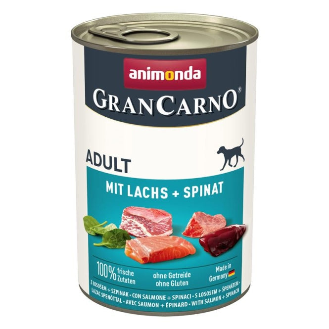 Animonda GranCarno Adult met Zalm & Spinazie - 400g