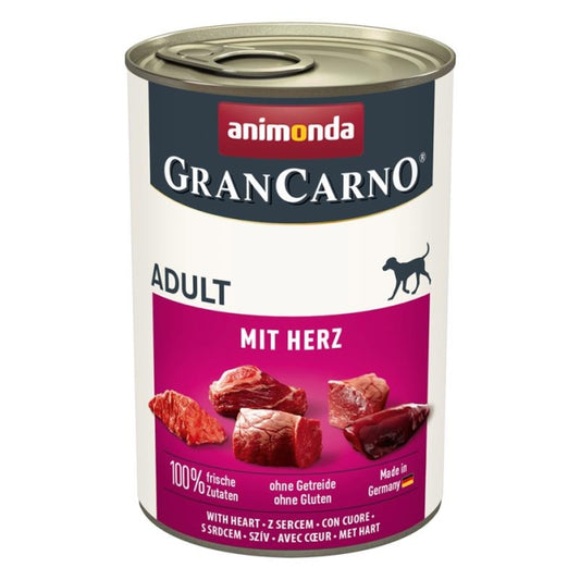 Animonda GranCarno Adult met Hart - 400g