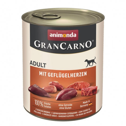 Animonda GranCarno Adult met Gevogeltehartjes - 800g