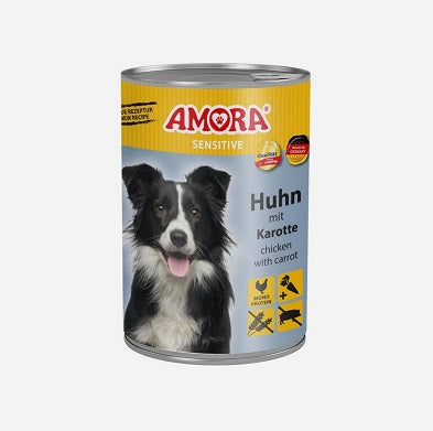 AMORA Dog Sensitive - Kip & Wortel 400g