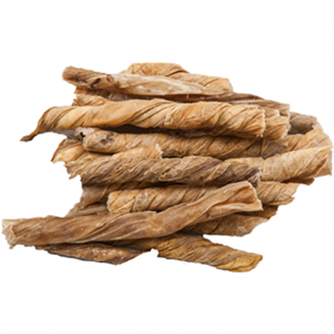 Classic Dog Snack kalfsblazen gedraaid 1kg