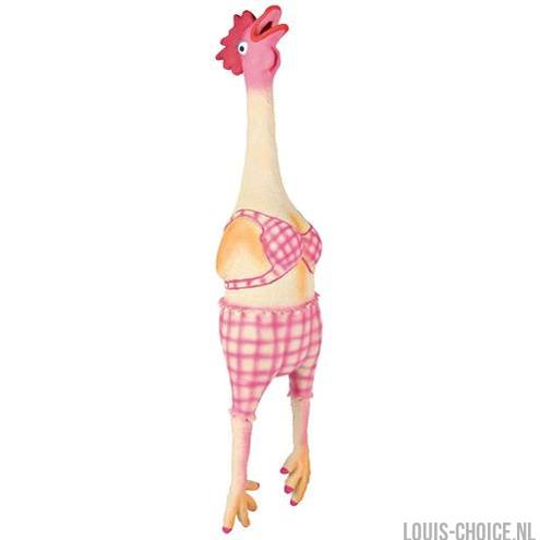 Trixie Kip In Bikini Met Dierengeluid Latex / Polyestervlies