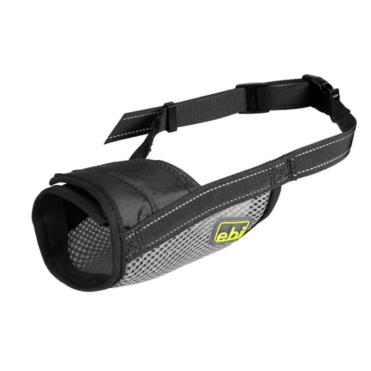 EBI Mesh Muilkorf - Zwart - M - 15-36cm / Ø17-21cm