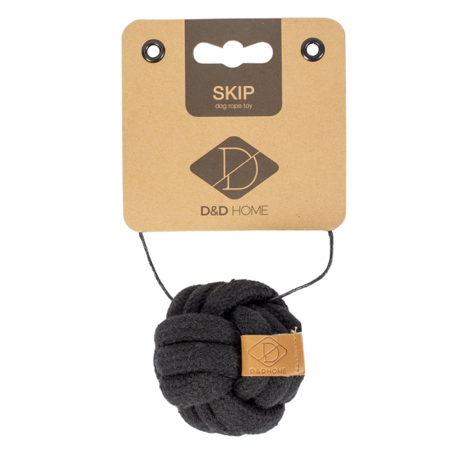 D&D Knotenbal Skip - zwart - 6cm