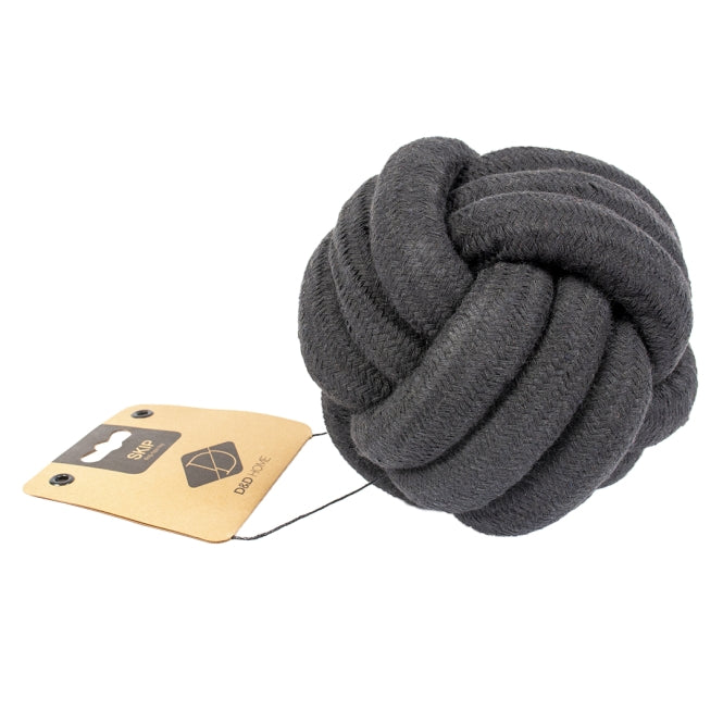 D&D Knotenbal Skip - zwart - 6cm