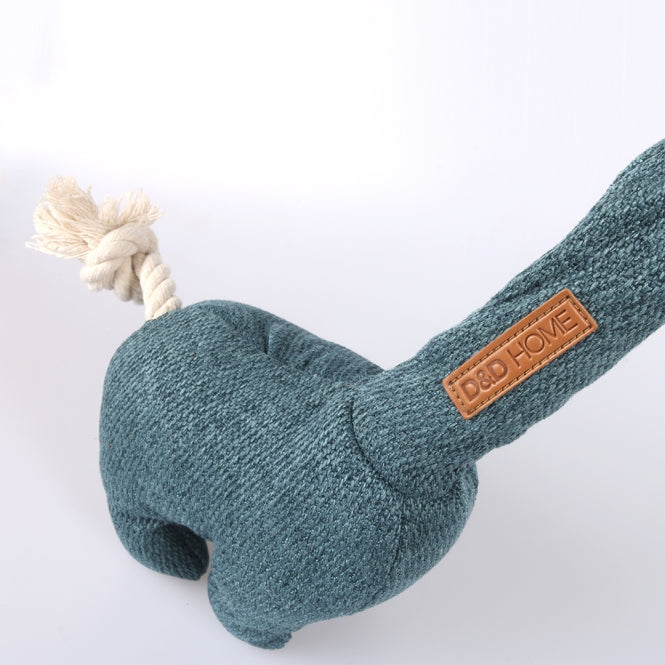 D&D Hondenspeelgoed Chenille George - blauw