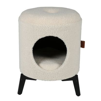 D&D Kattenhuis Jean - wit