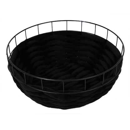 D&D Draadmand Ferry - zwart - 60x60x25cm