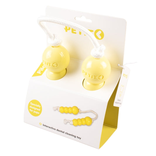 EBI Petit - Puppyspeeltje Pilou - Geel